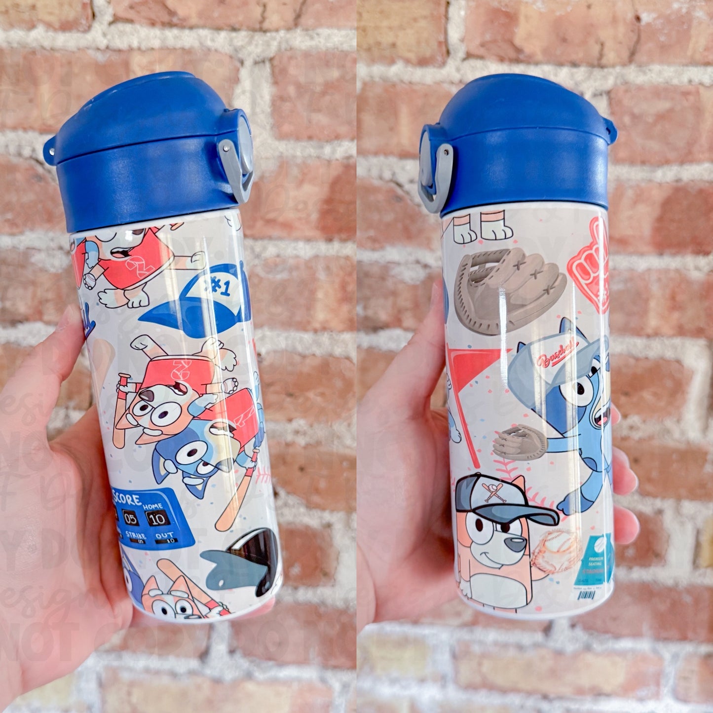 Heeler Baseball Sublimation Tumbler