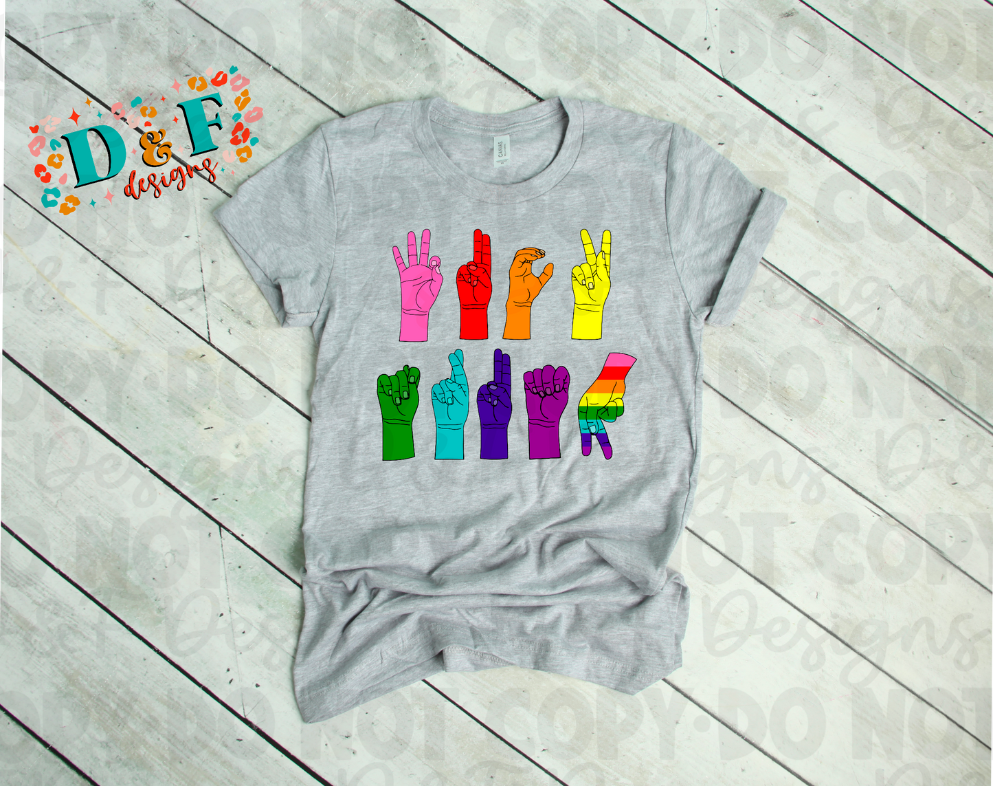 Sign language FDT Shirt