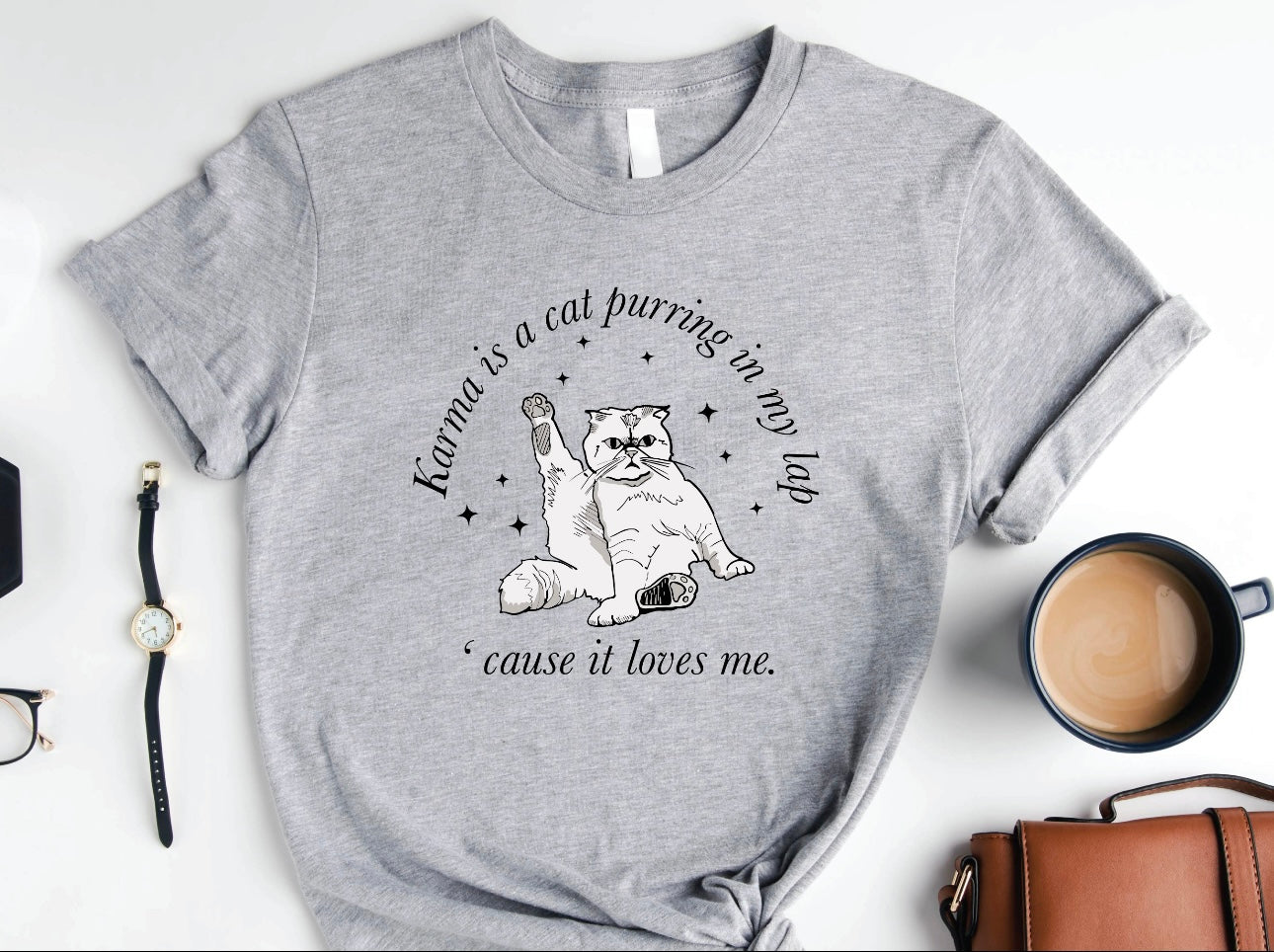 Karma is a cat Shirt