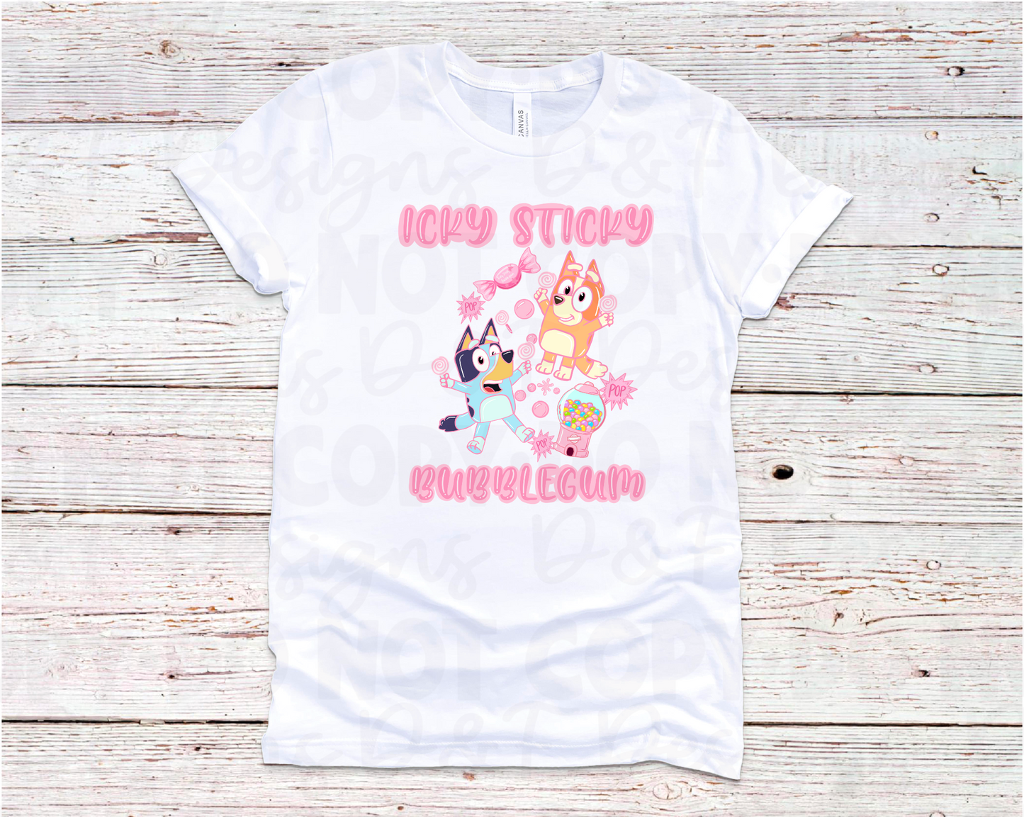 Icky Sticky Bubble Gum Shirt