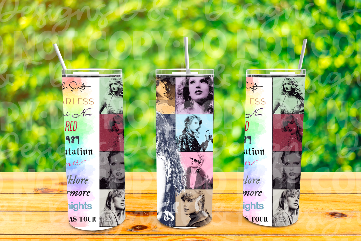 Eras Tour Sublimation Tumbler