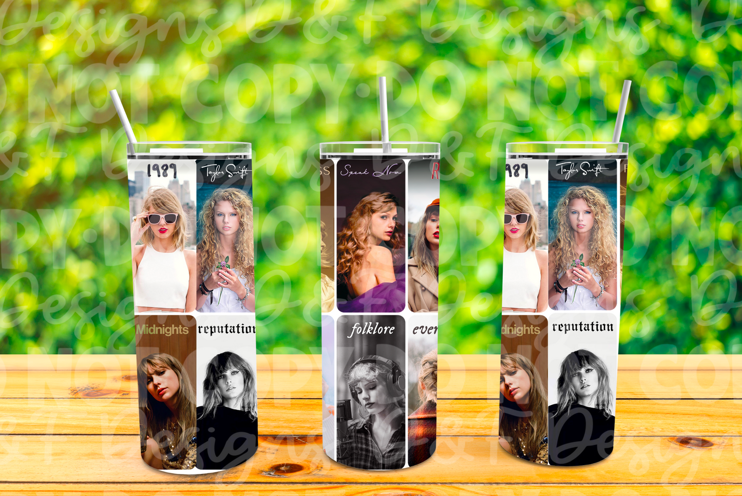 T. Swift Full Album Sublimation Tumbler