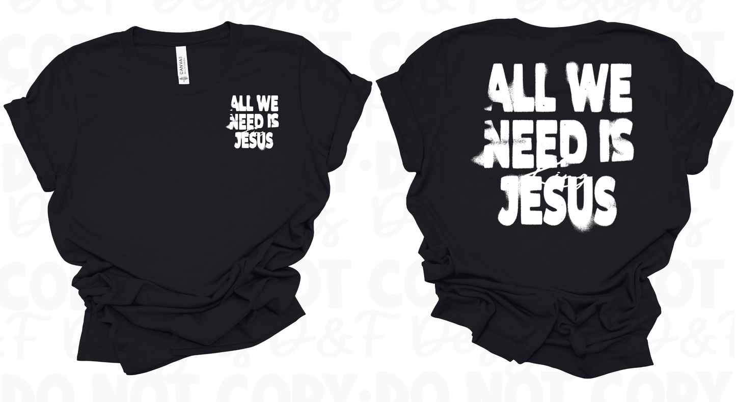 All We Need is Jesus