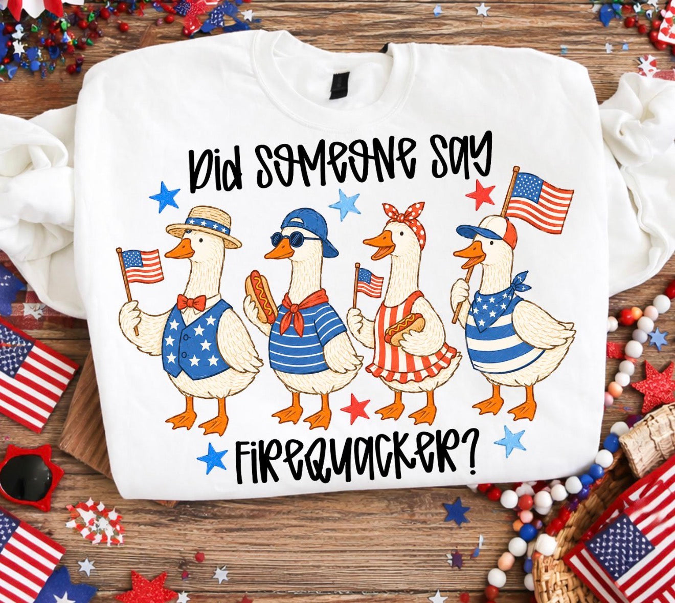 Firequackers Tee