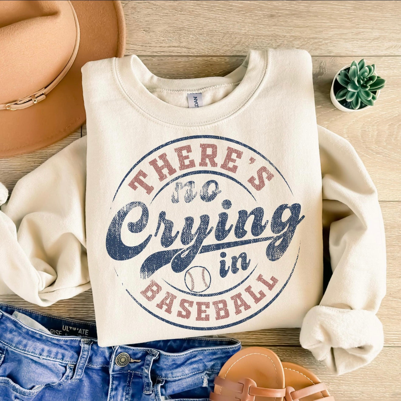 There's no Crying in Baseball Shirt