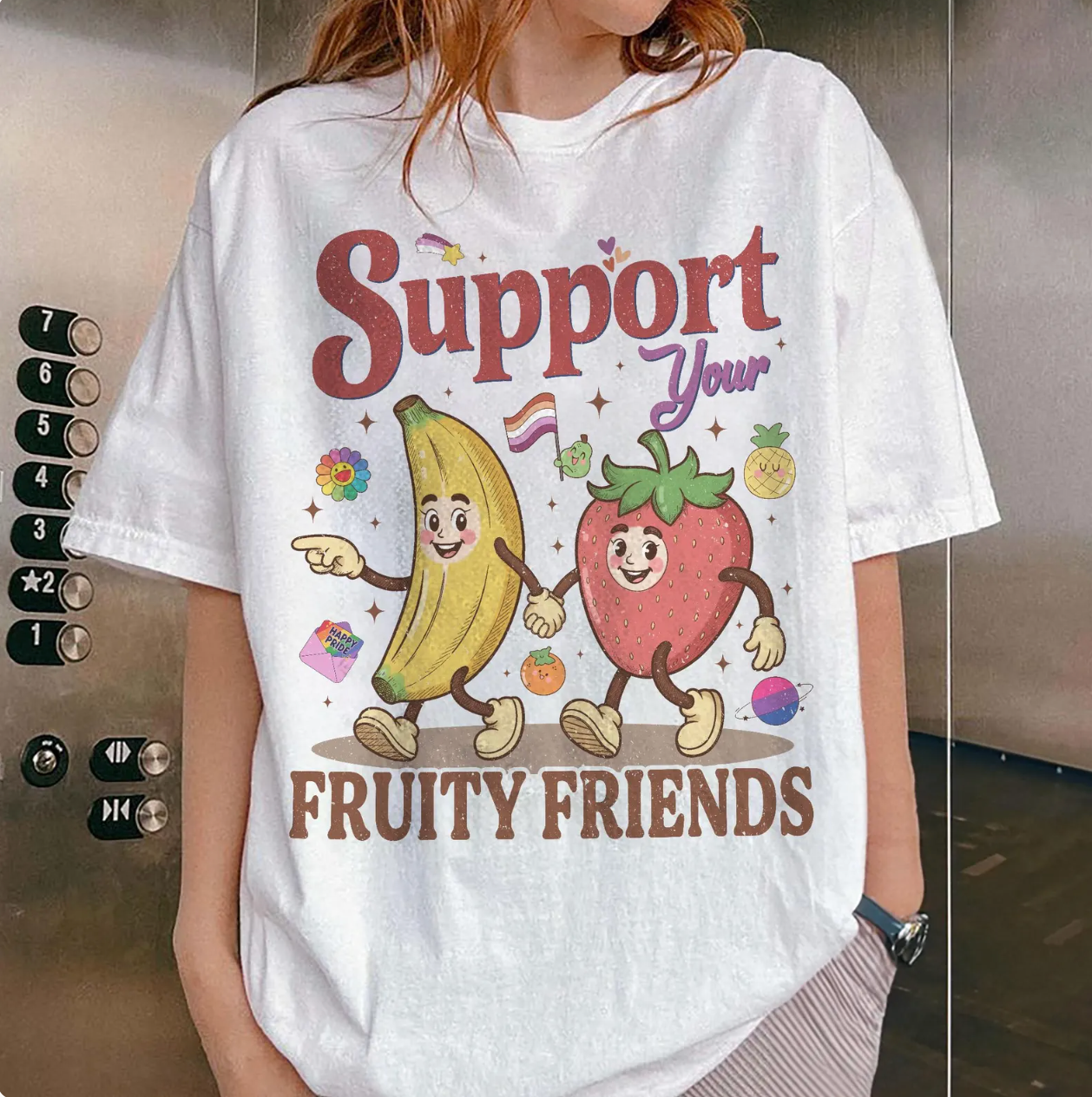 Support your fruity friends