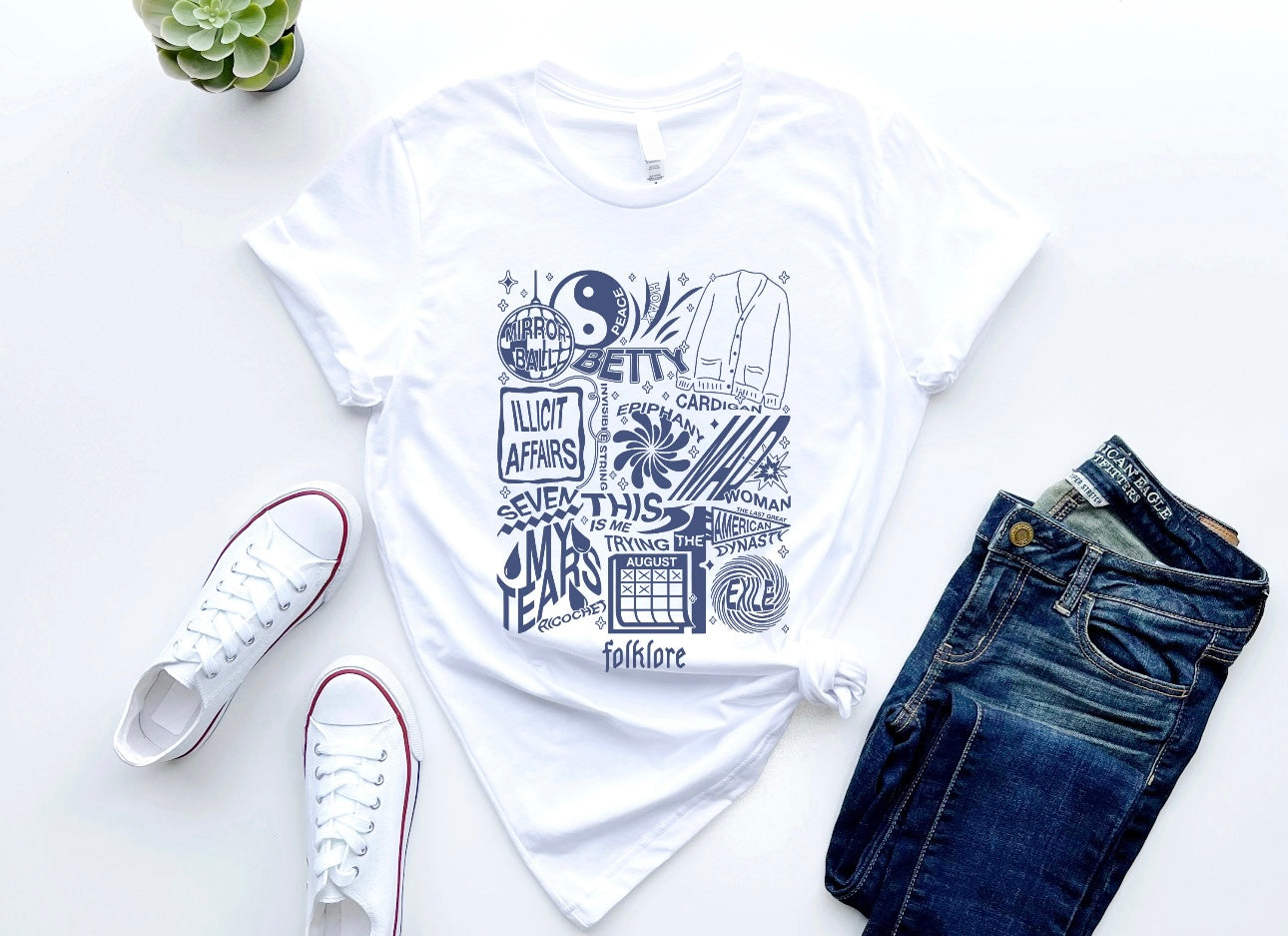 Folklore Tracklist Shirt