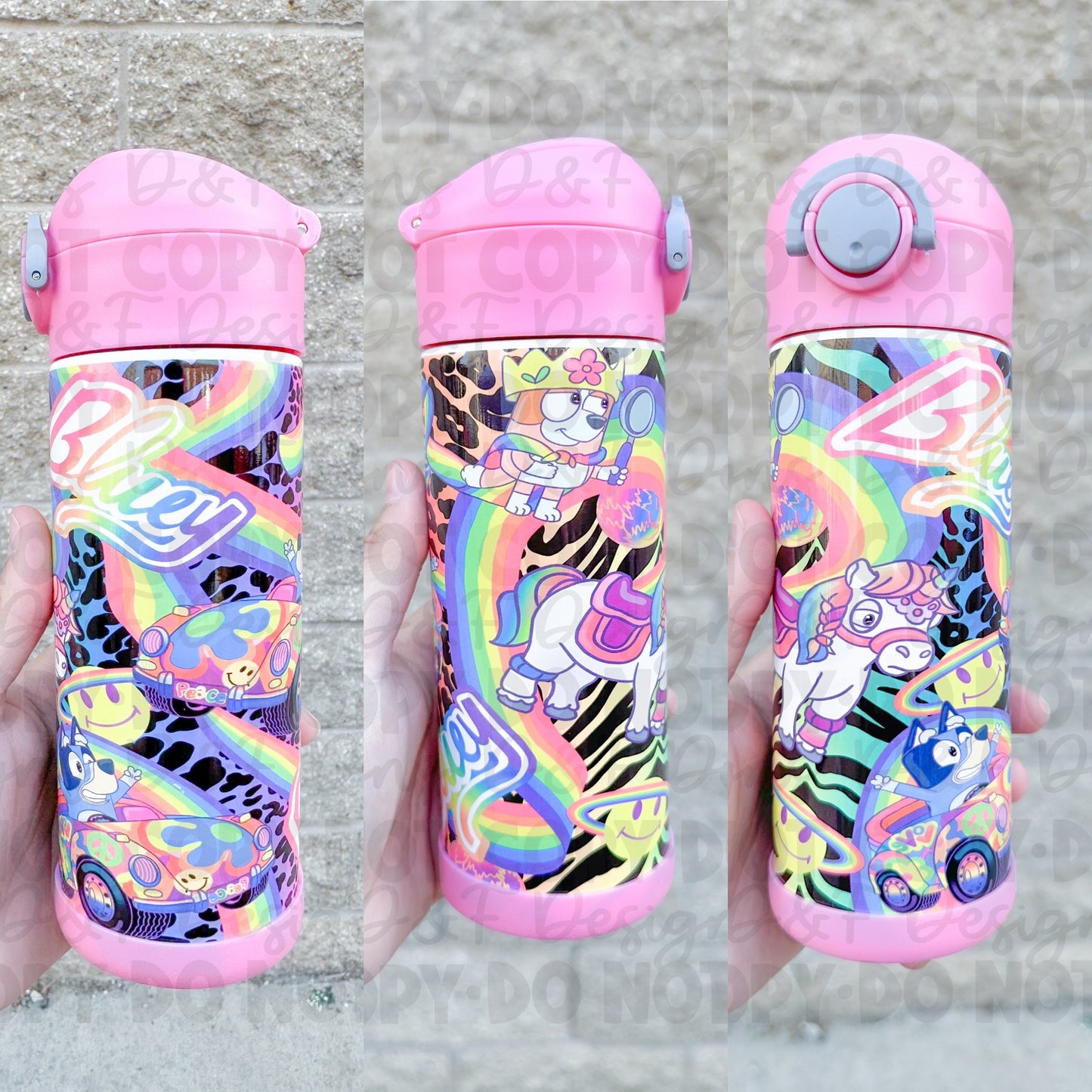 Heeler Neon Sublimation Tumbler