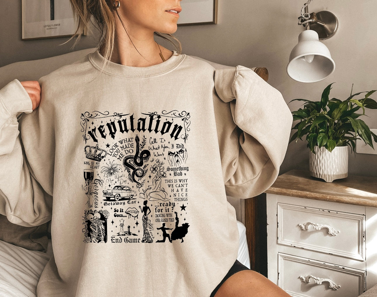 Reputation Tracklist Shirt