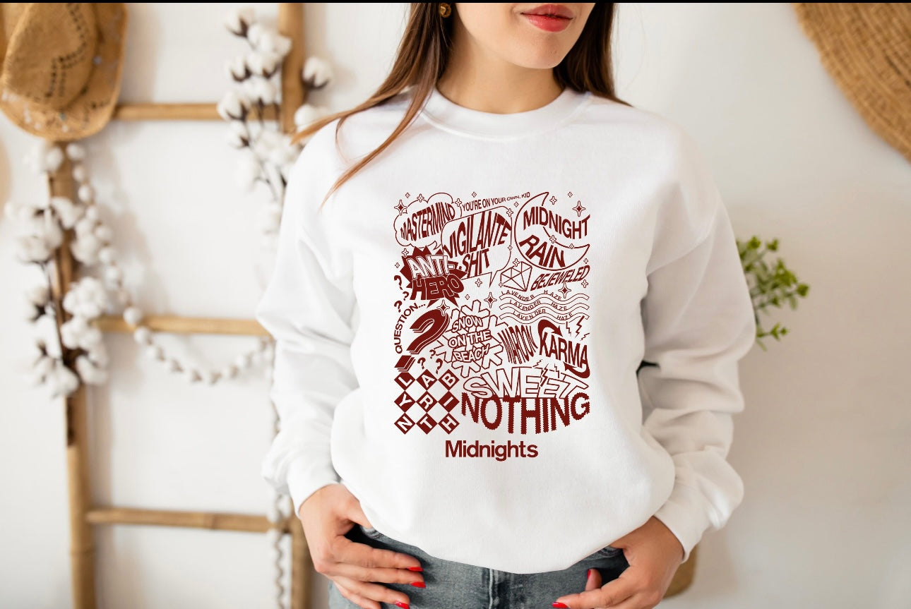 Midnights Tracklist Shirt