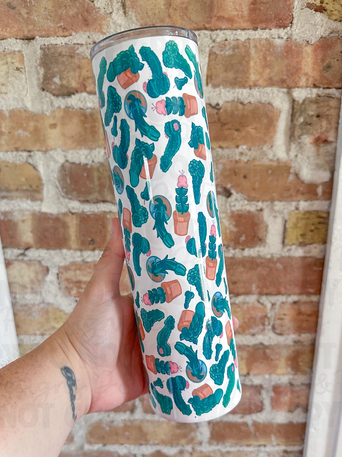NSFW Suckulent Sublimation Tumbler