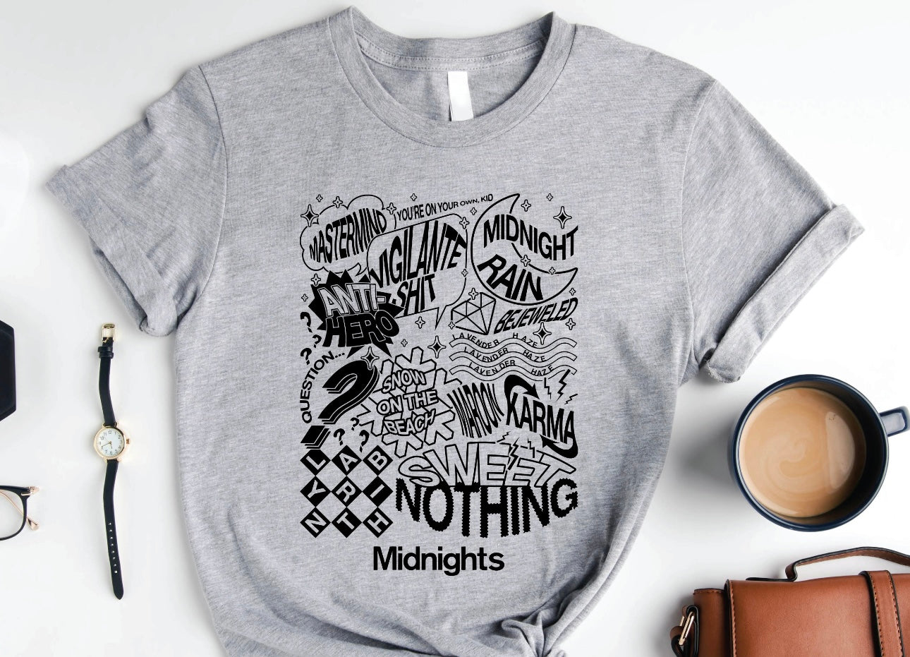 Midnights Tracklist Shirt