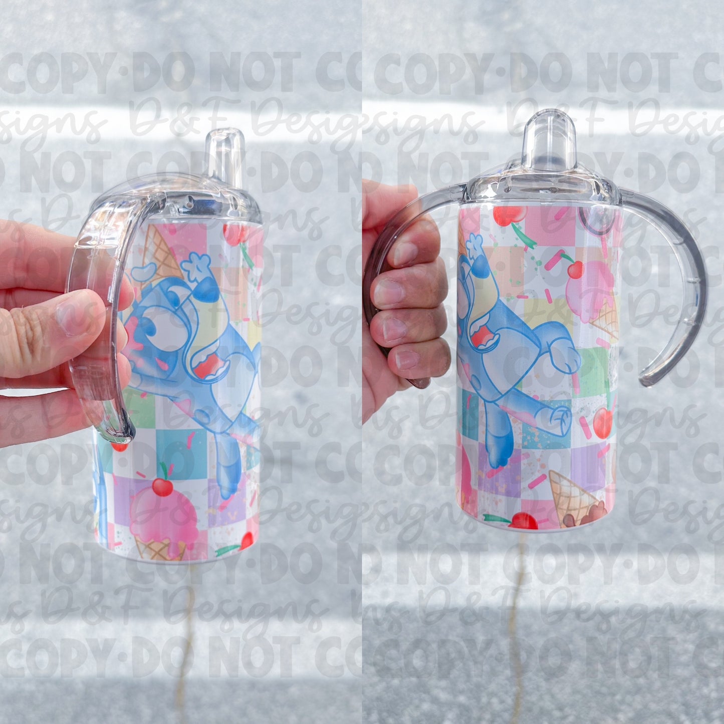 I Scream, You Scream, We all Scream for Ice Cream Sublimation Tumbler!