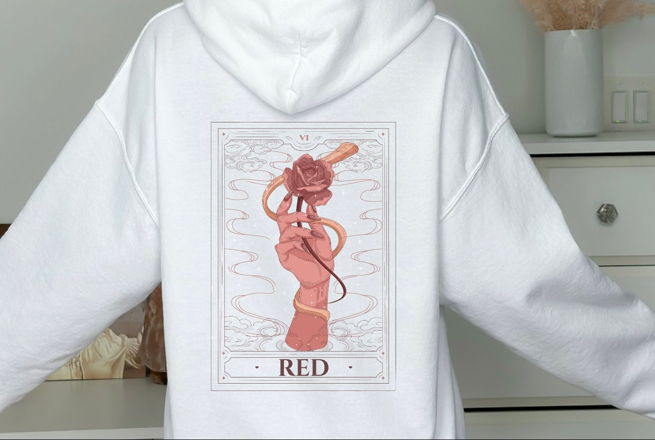 Red Tarot Card Shirt
