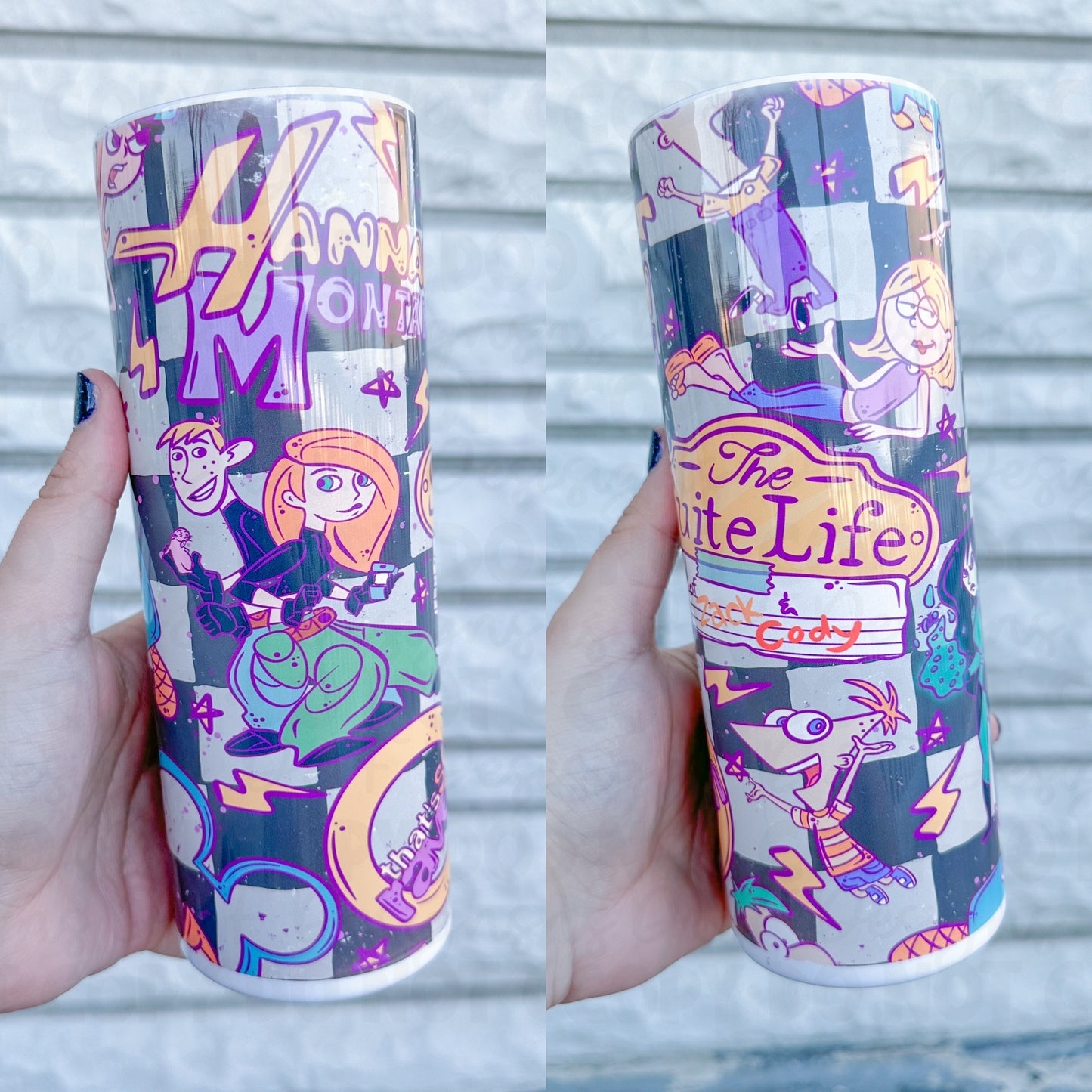 2000's Disney Shows Sublimation Tumbler
