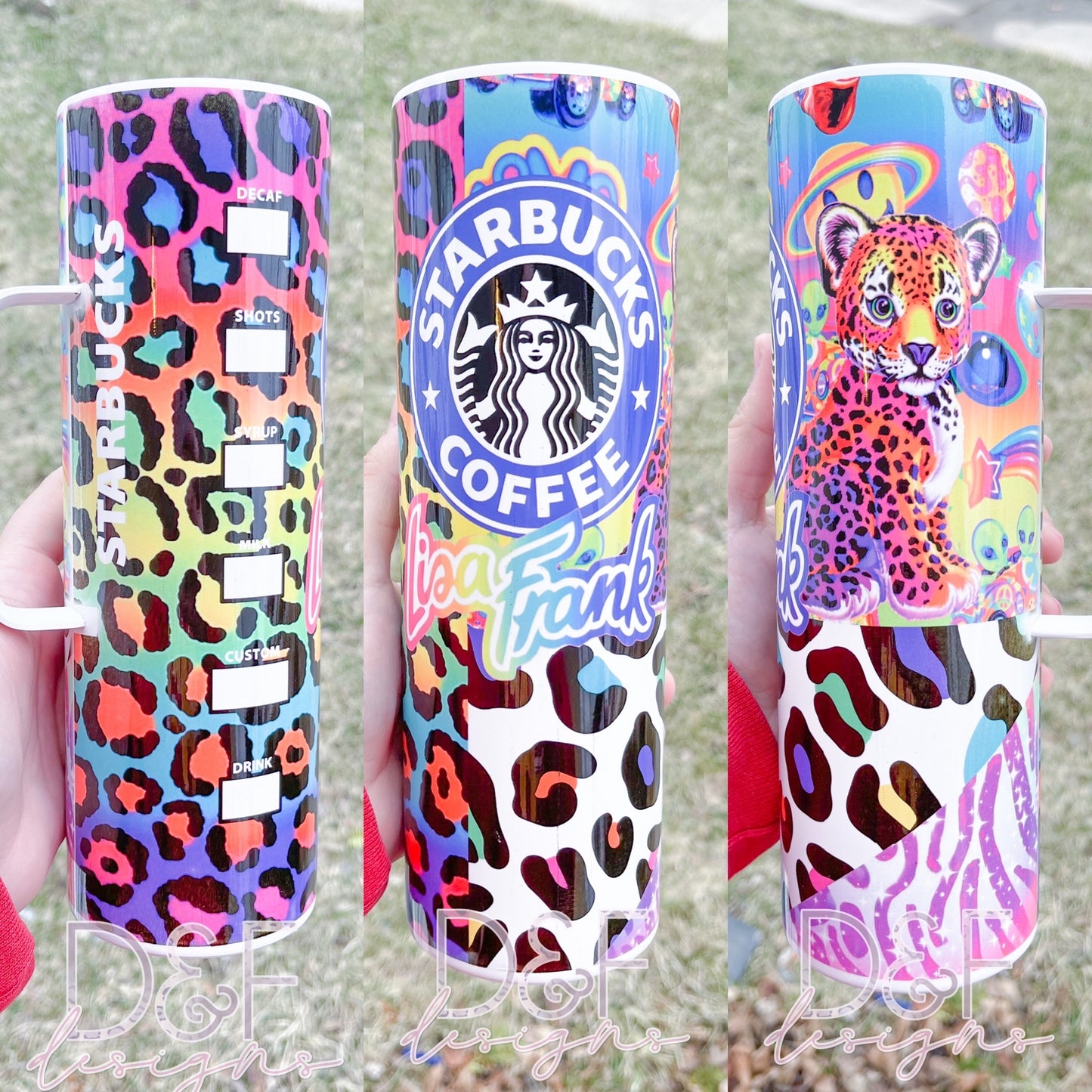 Starbucks Lisa Frank Sublimation Tumbler