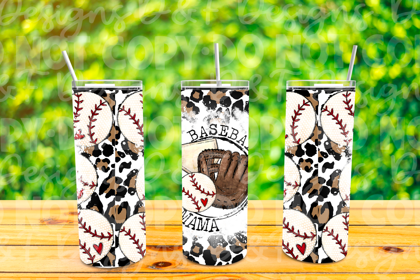 Baseball Mama Sublimation Tumbler