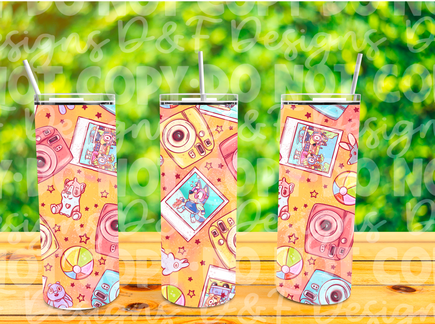 Heeler Beach Pictures Sublimation Tumbler!