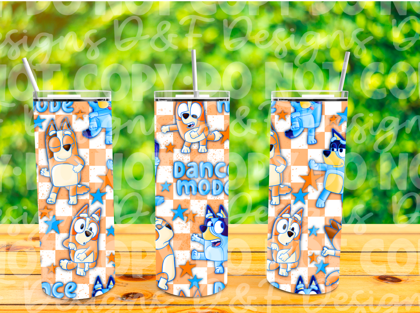 Dance Mode Sublimation Tumbler