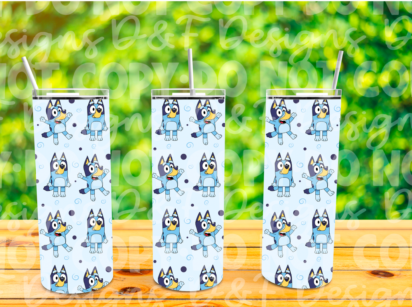 Bluey Sublimation Tumbler