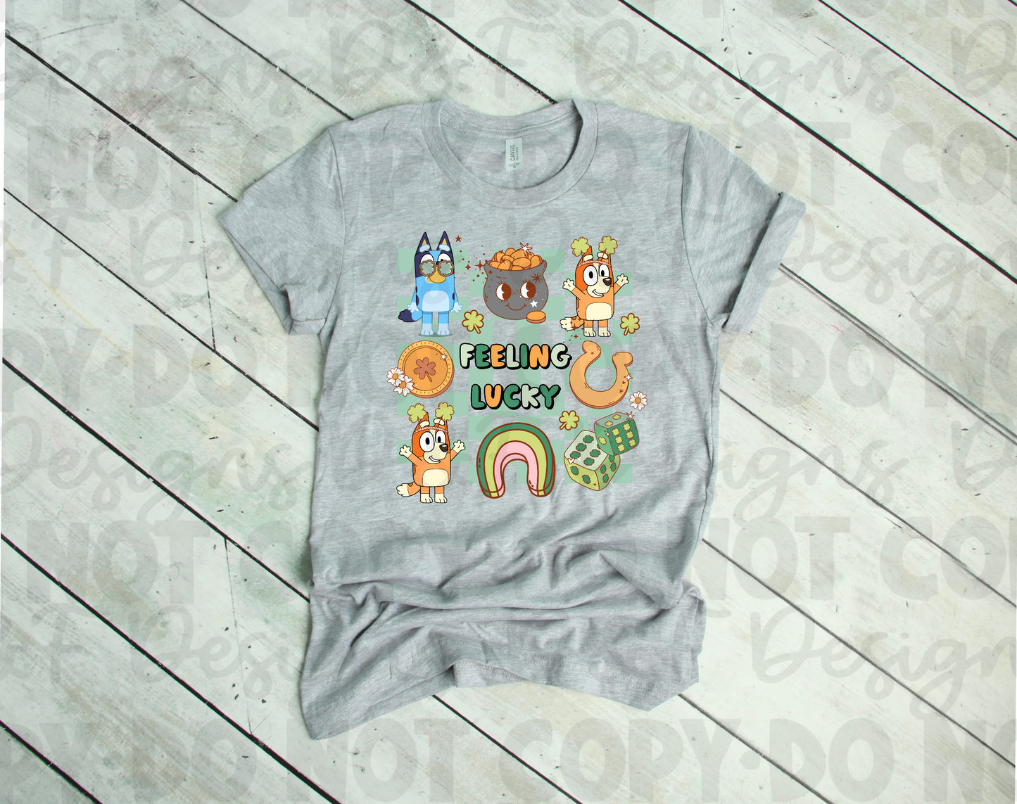 Feeling Lucky Bluey Shirt