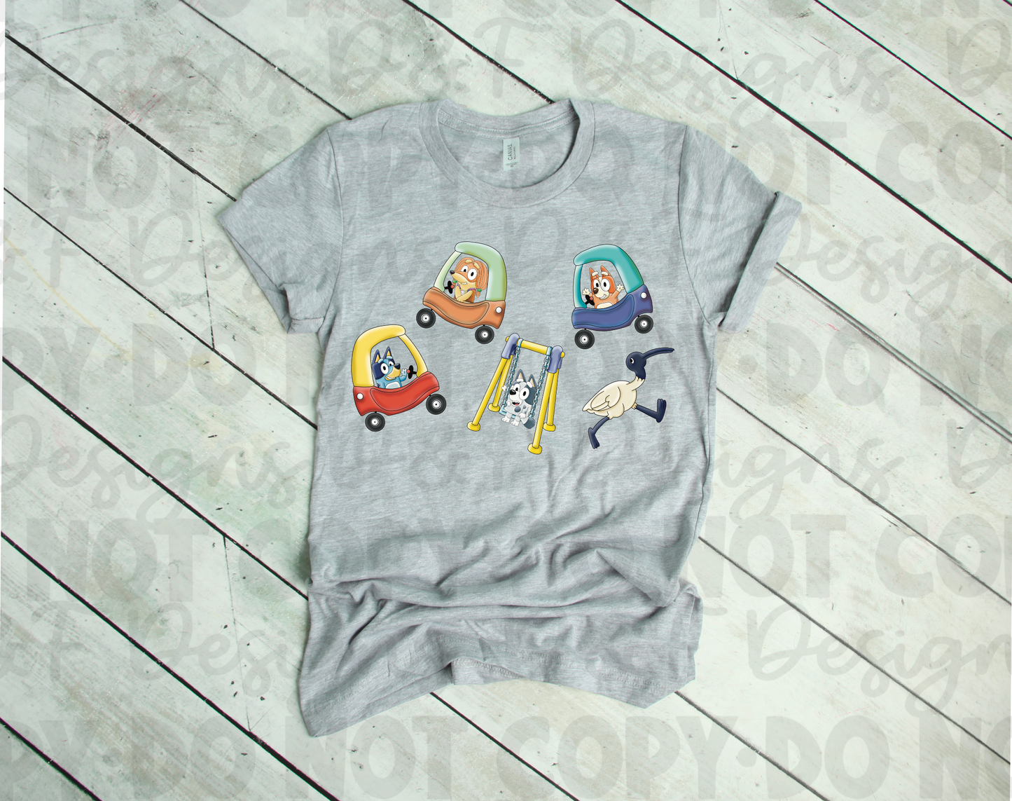 Cozy Coupe Bluey Shirt