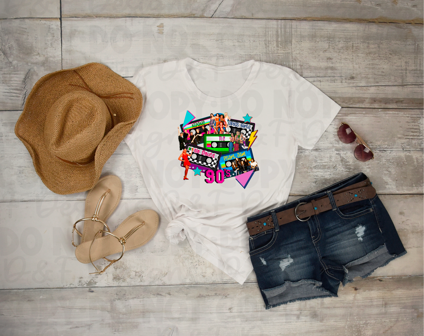 90's Band Tapes Shirt