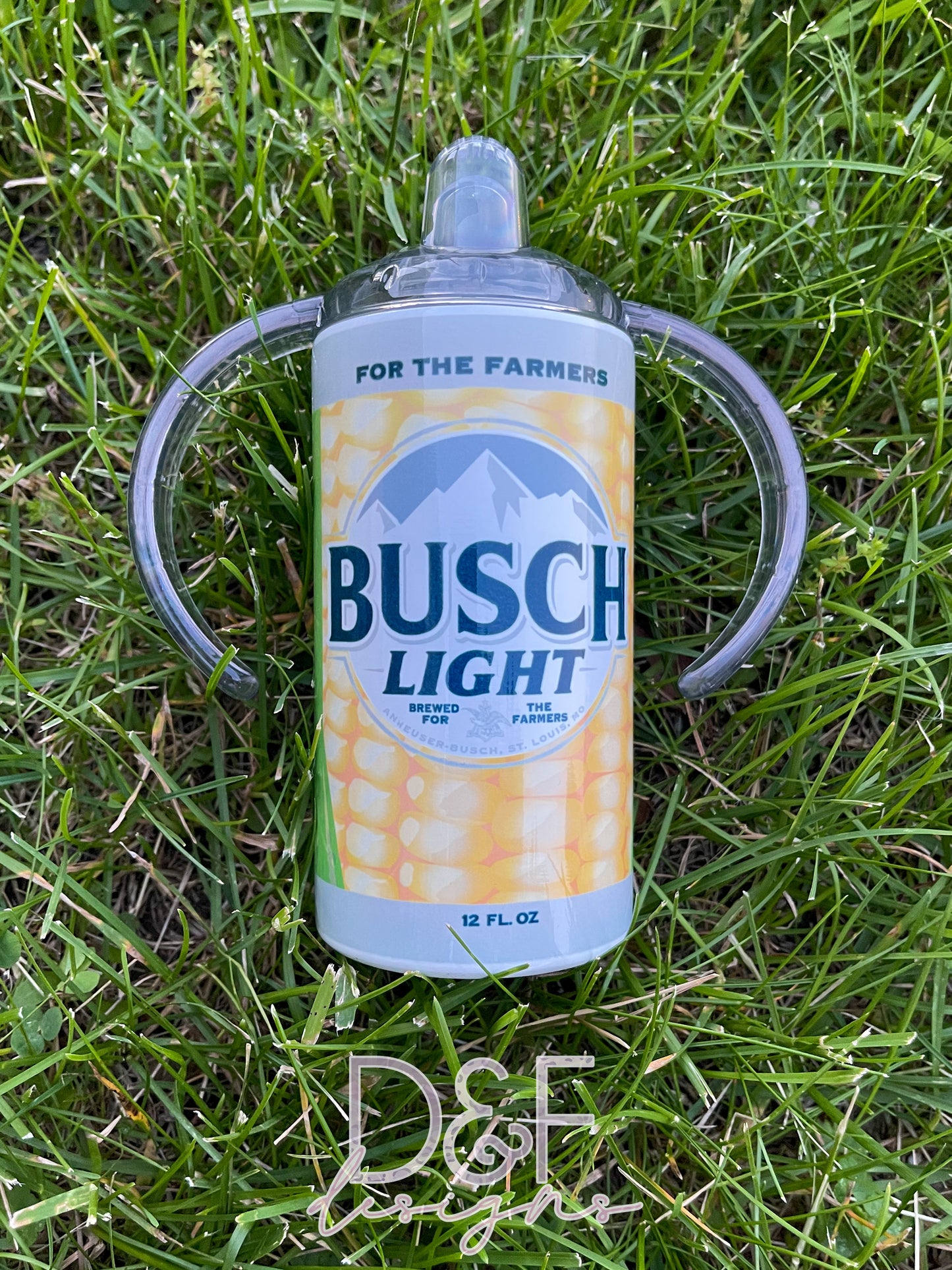 Busch Light Corn Design Tumbler