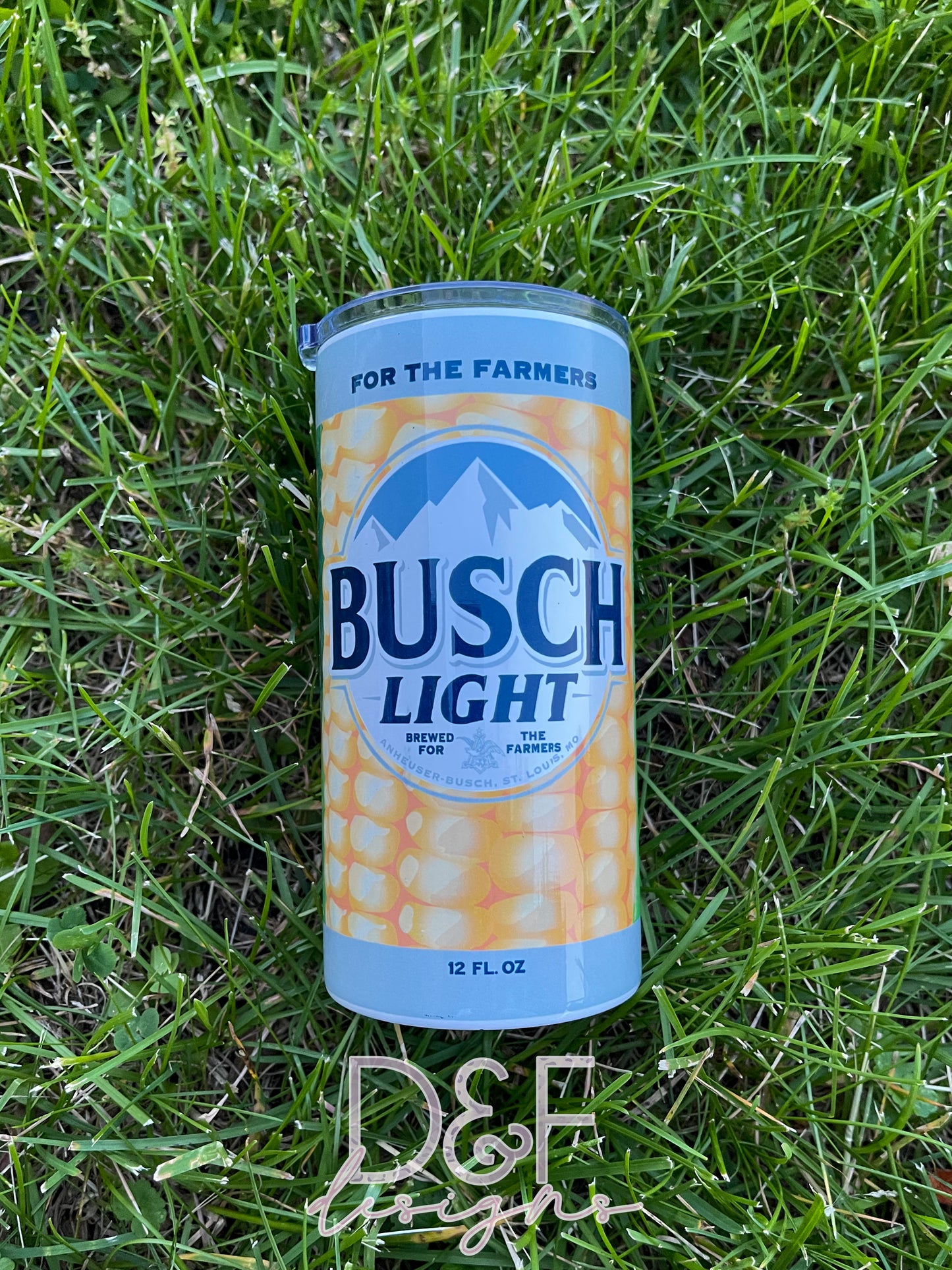 Busch Light Corn Design Tumbler