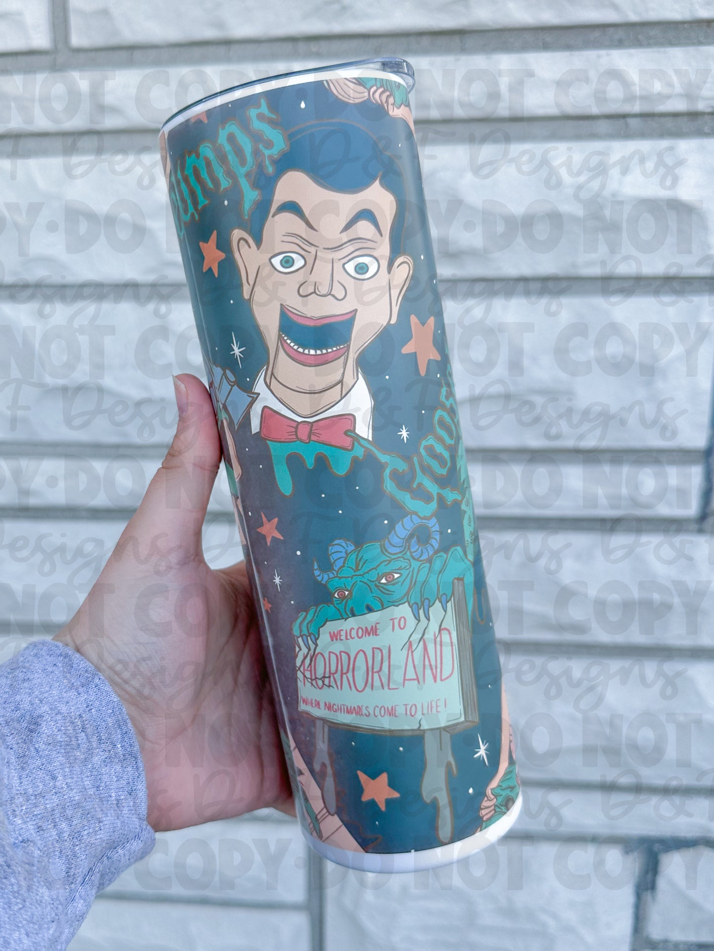 Goosebumps Sublimation Tumbler