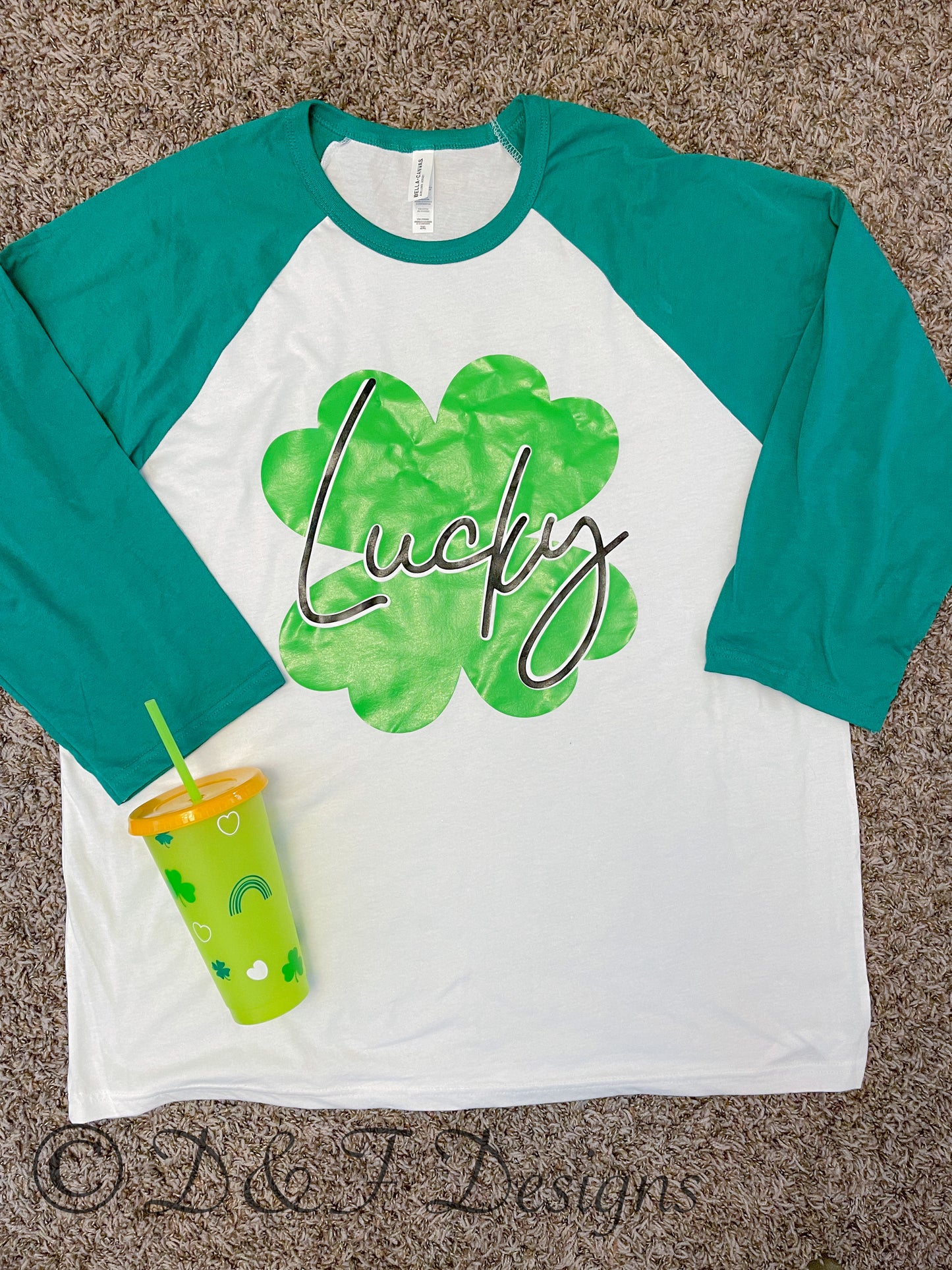 Lucky with Shamrock Shirt
