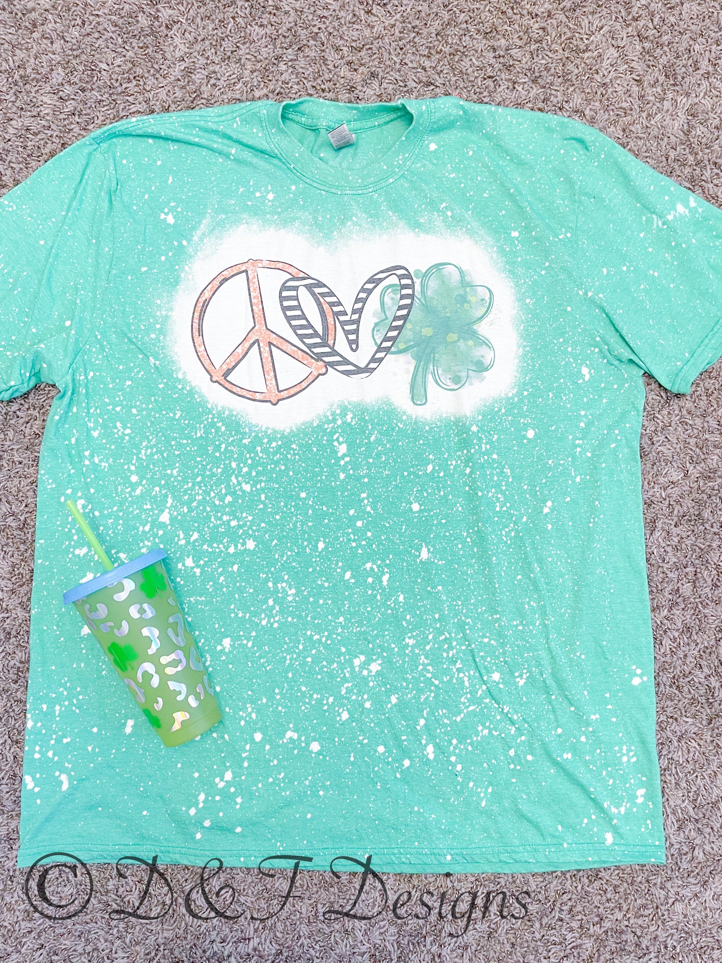 Peace Love Shamrock Shirt