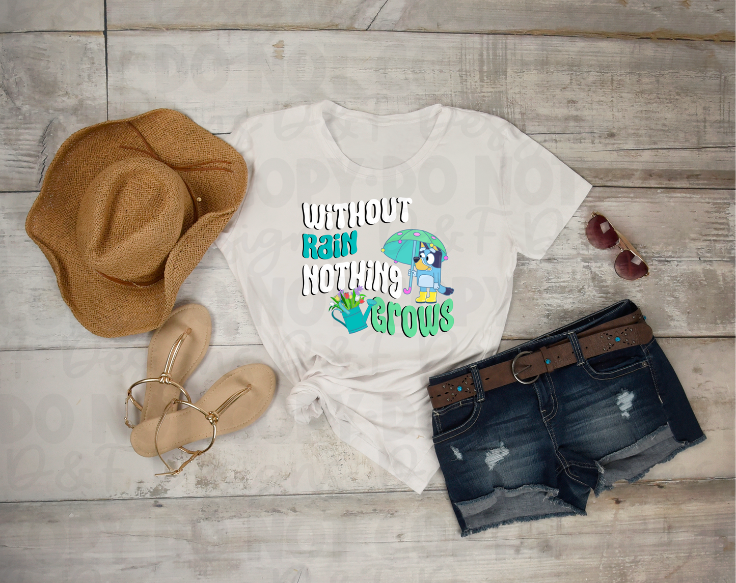 Without Rain, Nothing Grows Shirt