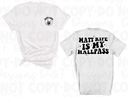 Rife Life Skeleton Hand Pocket Tee