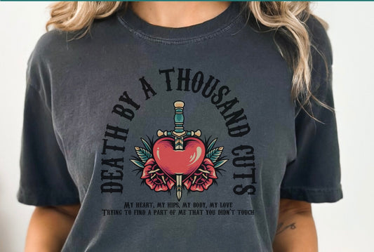 Death By A Thousand Cuts Full Color Shirt
