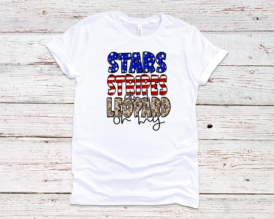 Star, Stripes, and Leopard (oh my)