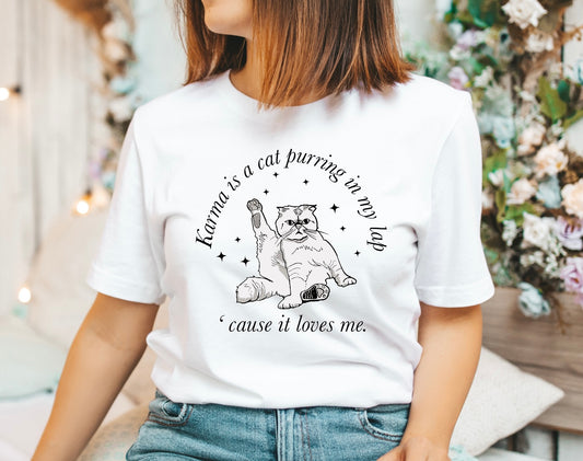 Karma is a cat Shirt