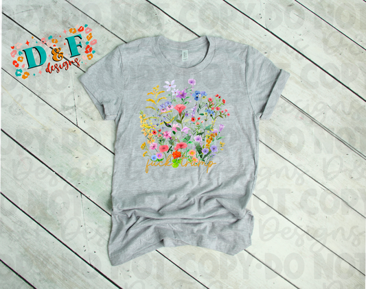 Floral FDT Shirt