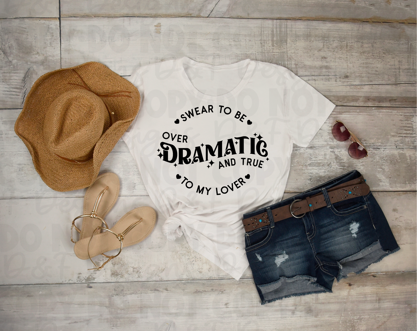 Overdramatic and True-Lover Shirt