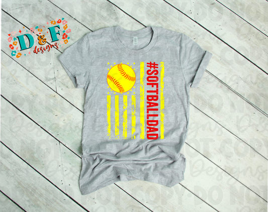 Softball Dad Shirt