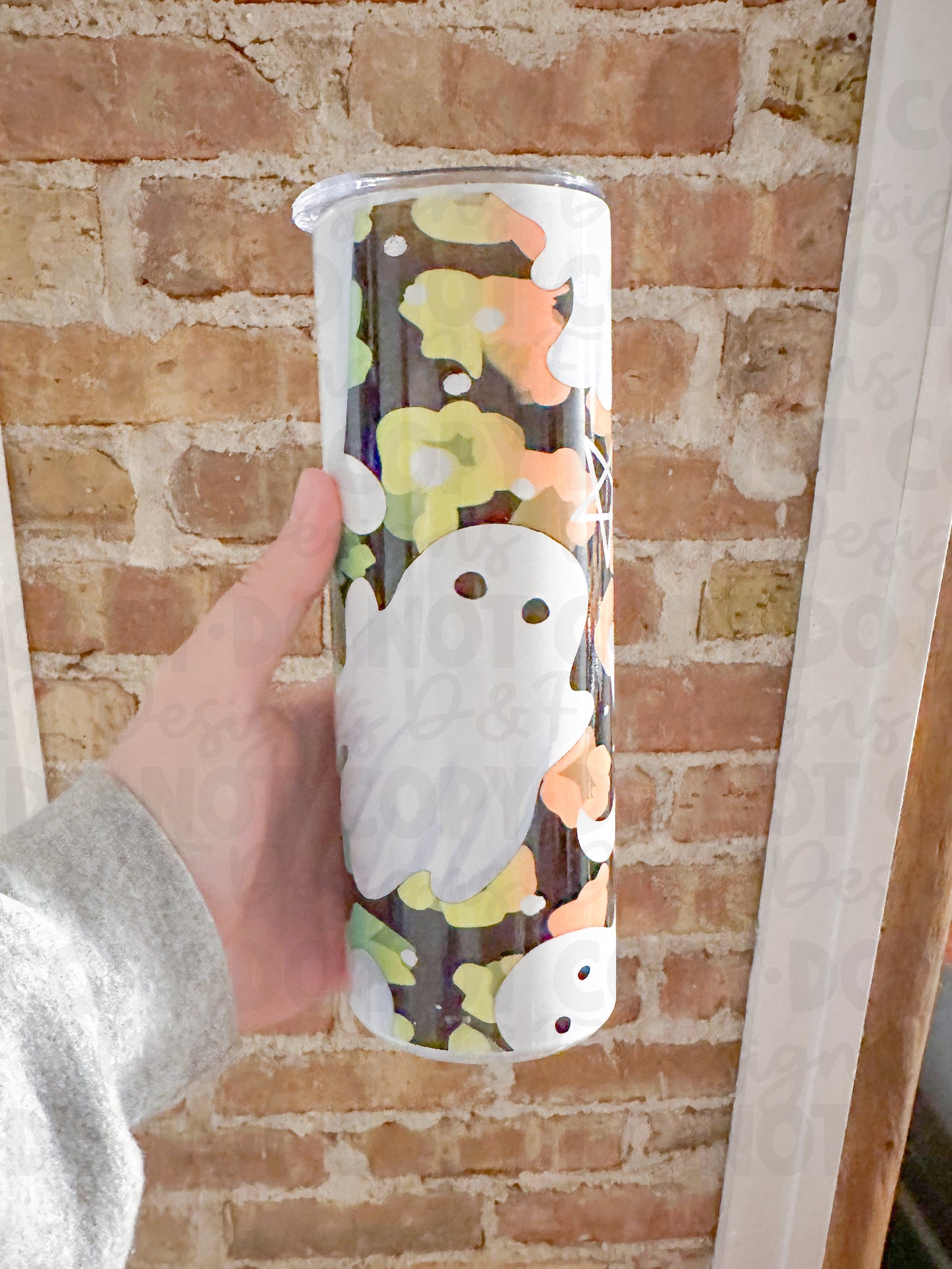 Ghosts Sublimation Tumbler