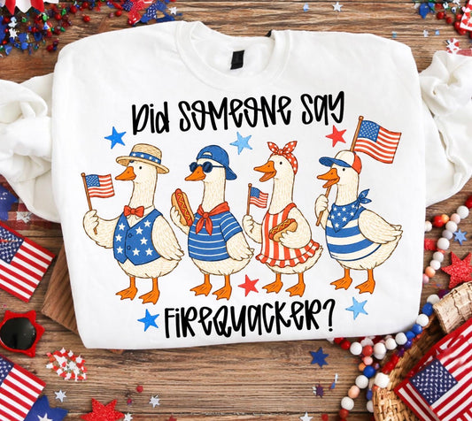 Firequackers Tee