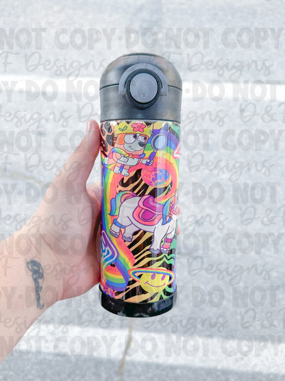Heeler Neon Sublimation Tumbler
