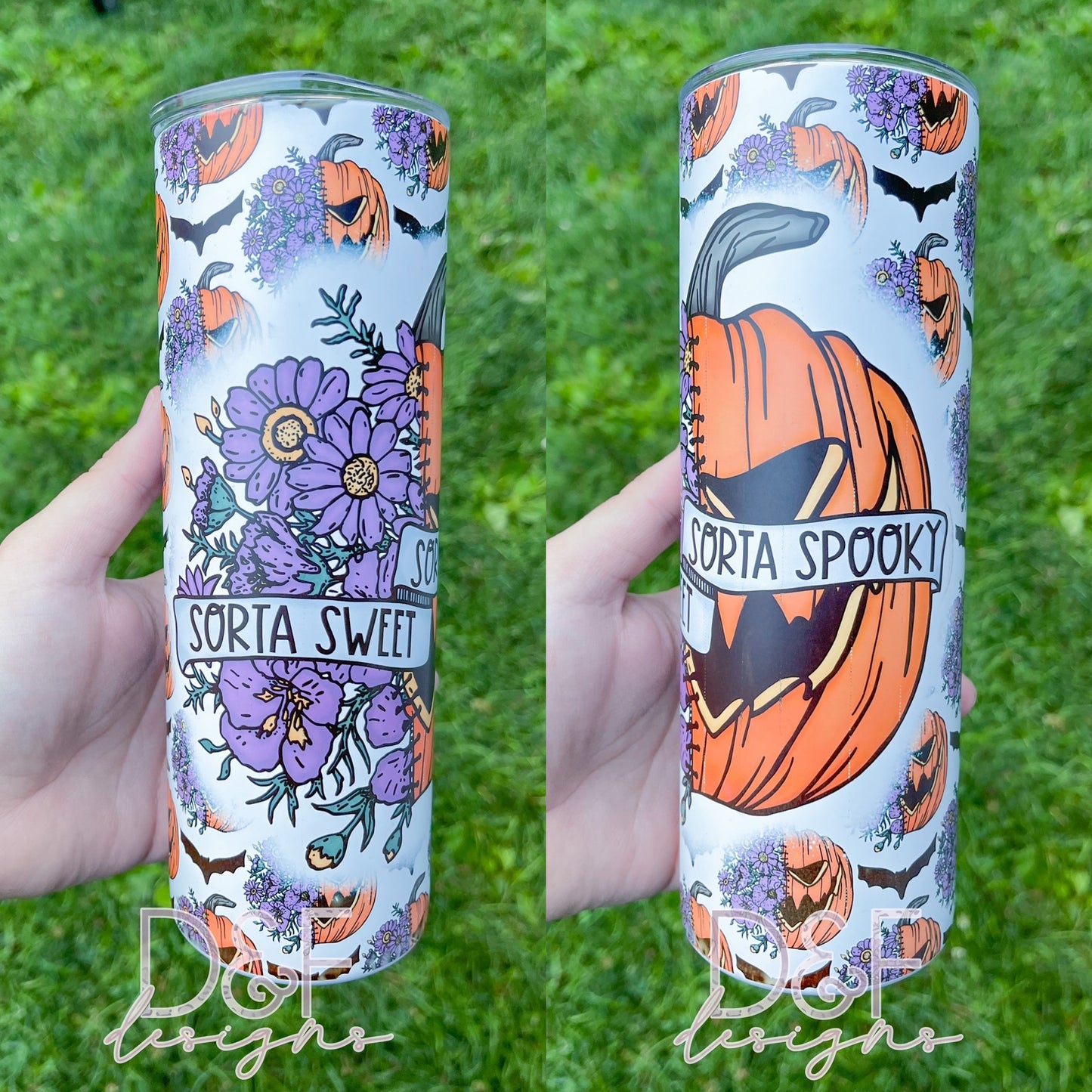 Sorta Sweet-Sorta Spooky Sublimation Tumbler