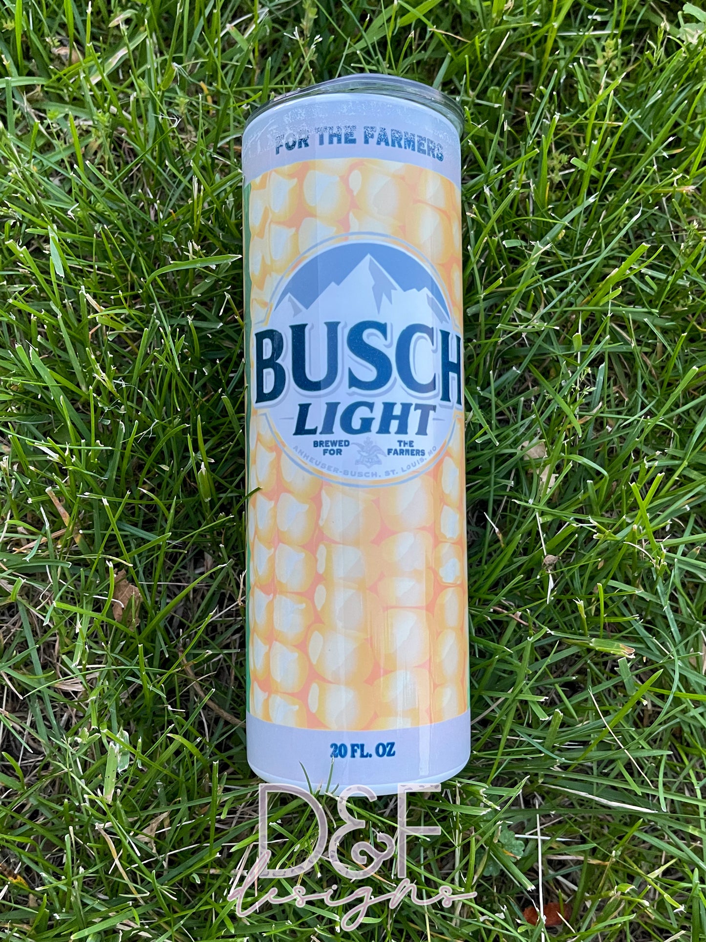 Busch Light Corn Design Tumbler