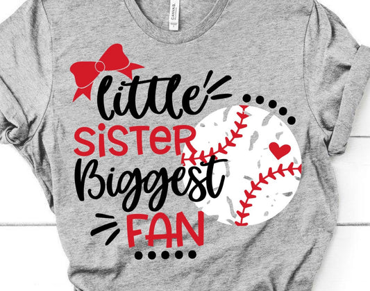 Little Sister/Brother Biggest Fan T-Shirt
